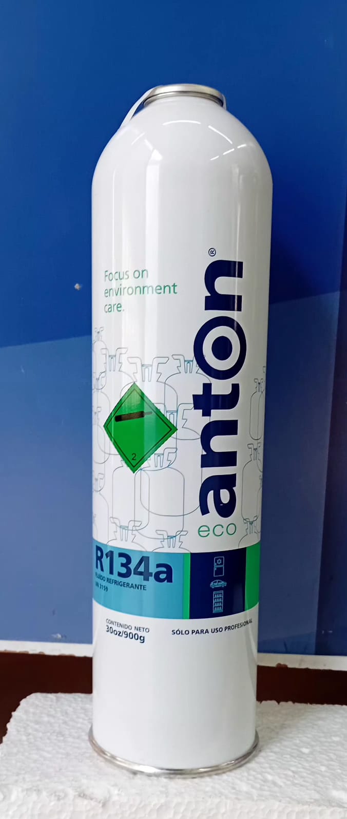 Gas R-134 Anton de 900 grs