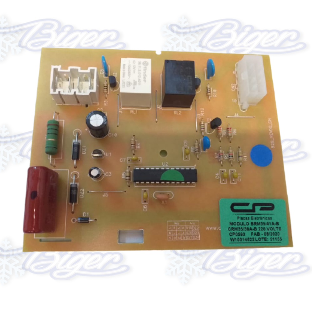 Placa heladera Whirlpool 326053851 WRM47D1 WRM51D1