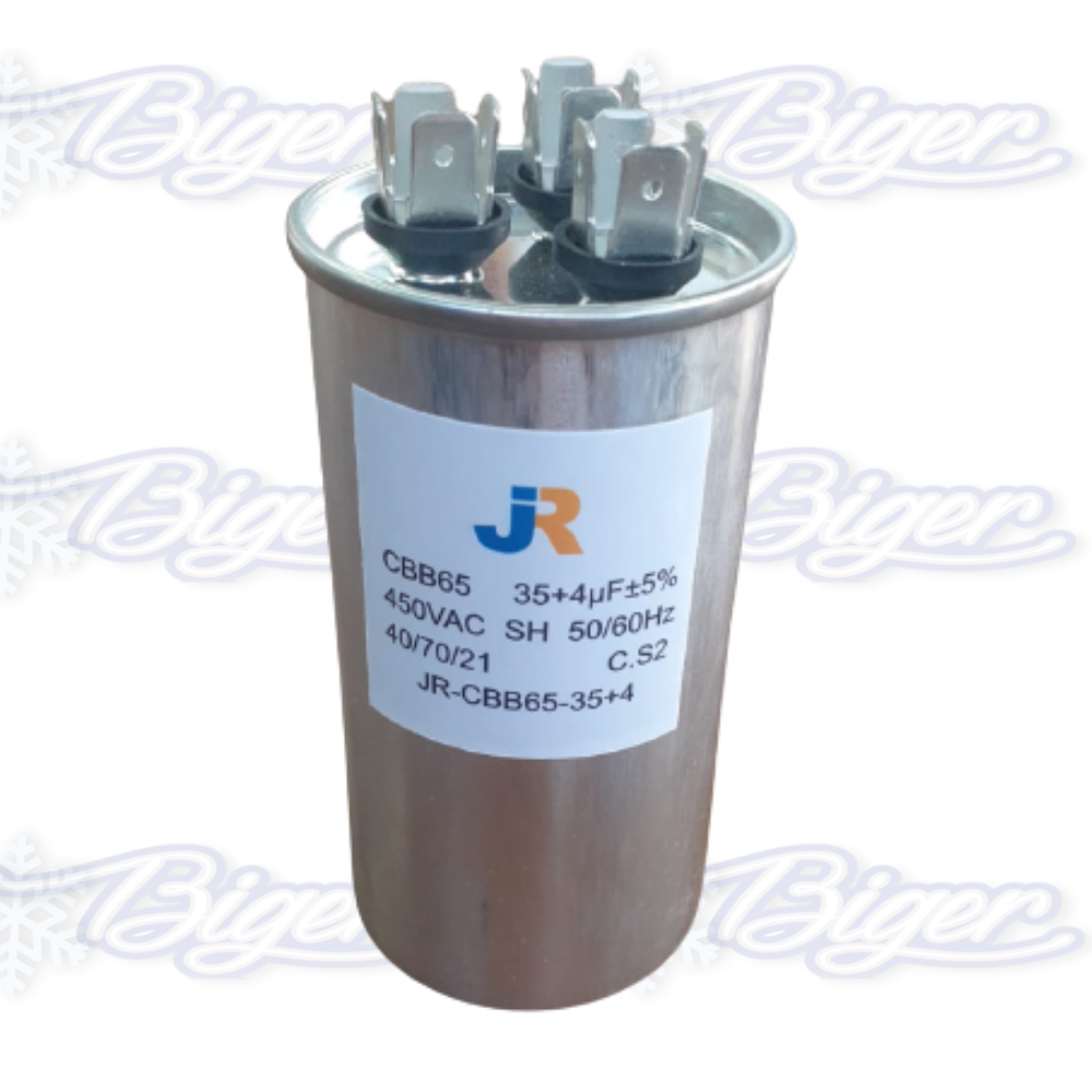 Capacitor de aluminio 25+1,5MF JR