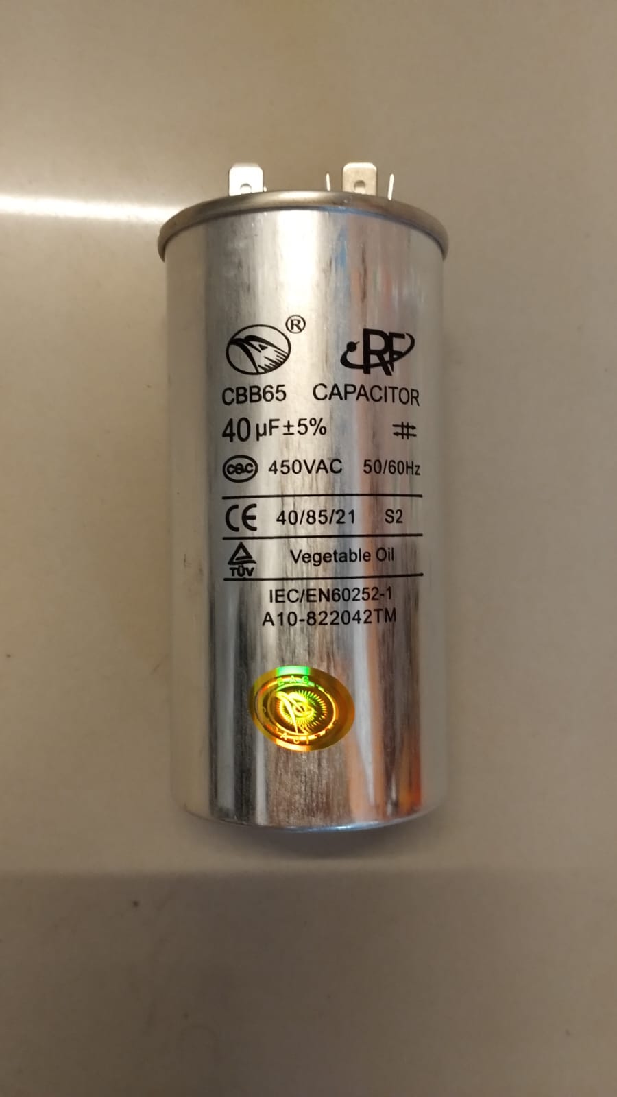 Capacitor 40mf Eagle
