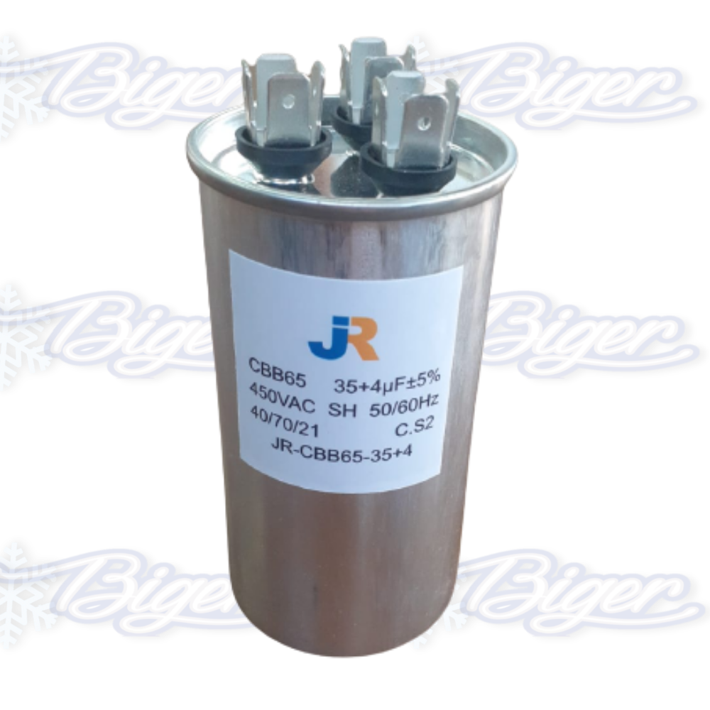 Capacitor de marcha permanente de aluminio 30MF 450V JR