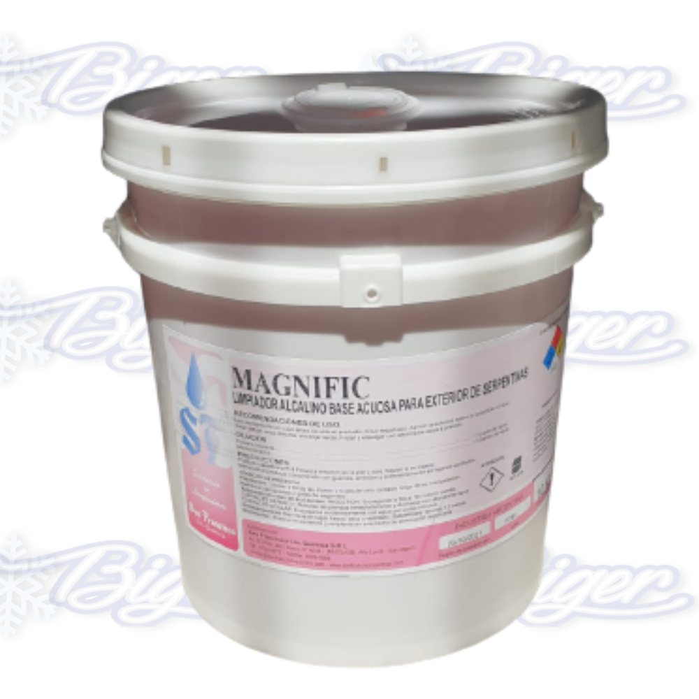Limpiador alcalino Magnific (balde x 10kg)