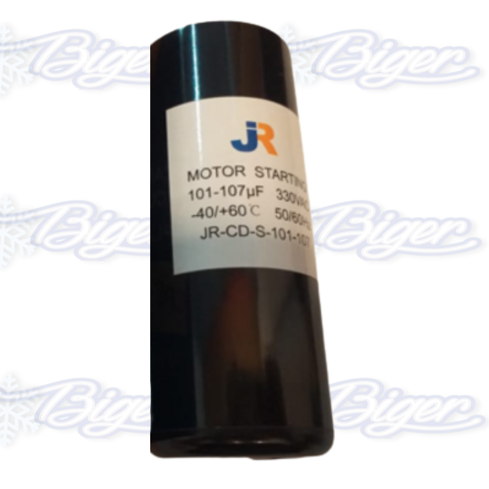 Capacitor de arranque 101-107mf 330V JR