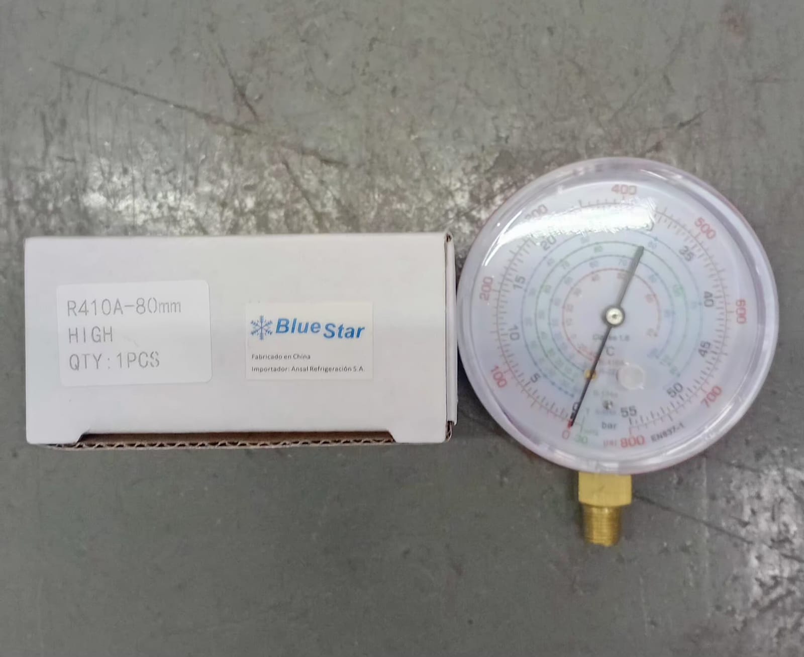 Manometro de alta R410 Bluestar