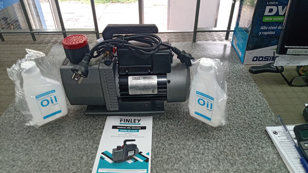 Bomba de vacio  finley 70 l/m 2 etapas