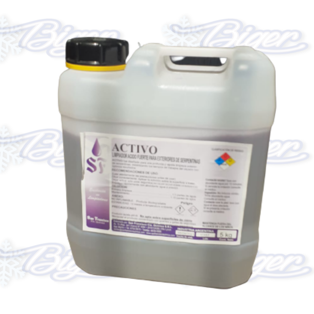 Limpiador ácido extra rápido Activo (bidón x 5kg)