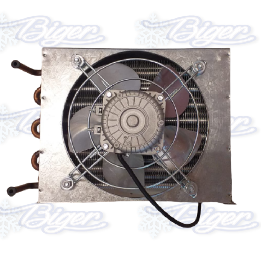 Condensador 1/4 -1/3HP 300Ax230Hx90L con ventilador Ø 200