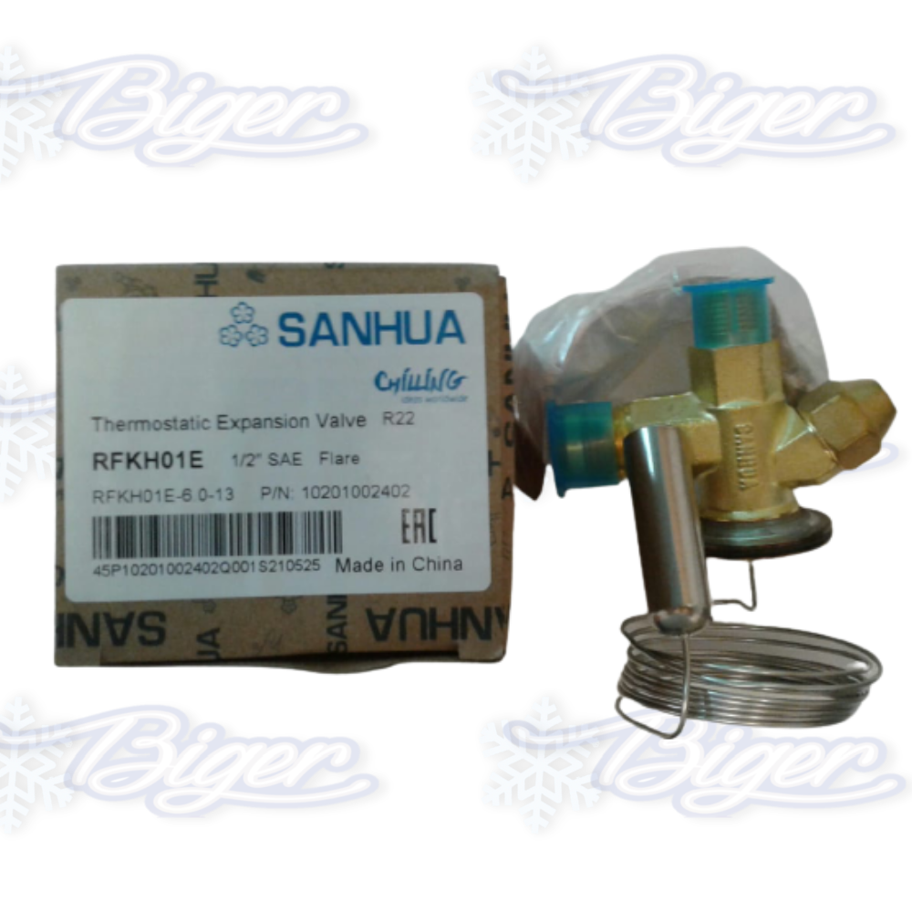Válvula termostática Sanhua RFKH04E R134