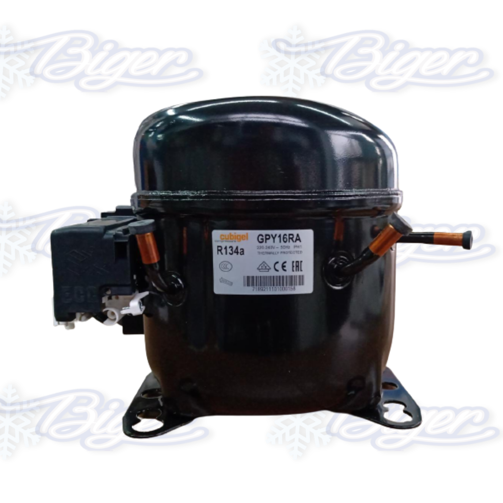 Motocompresor Cubigel 1/2 HP R134A GPY16RAa-HMBP(NEK6214-TY4466- comercial