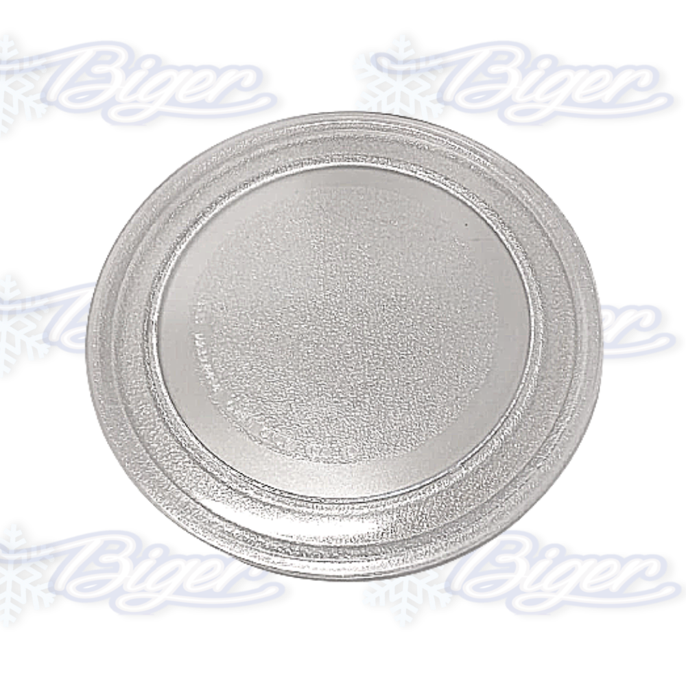 Plato de vidrio microondas liso 24cm