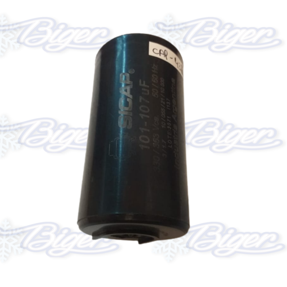 Capacitor electrolítico 270-310mf 110//127 VCA Sicap
