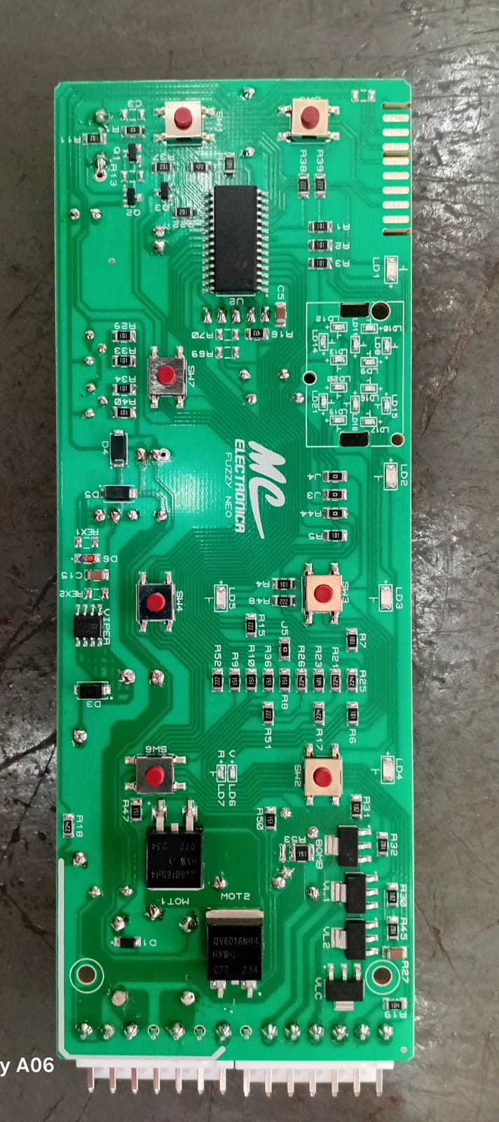 Placa lavarropas Drean concept NEO FUZZY 658 B