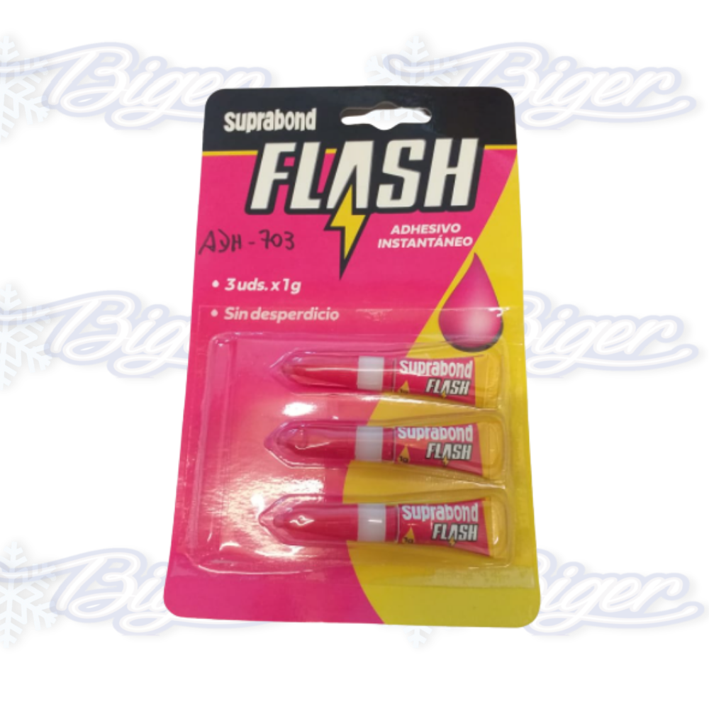 Adhesivo instantáneo Flash 1gx3u Suprabond