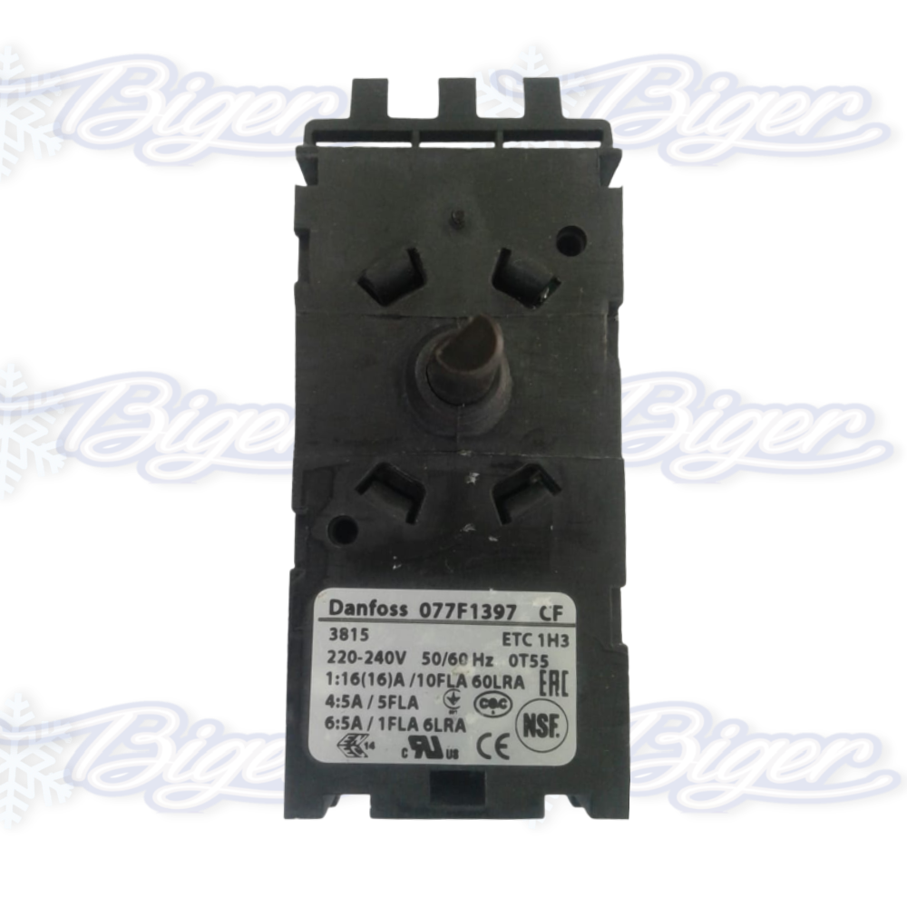 Termostato electrónico de heladera 077F1397 Siam-Danfoss