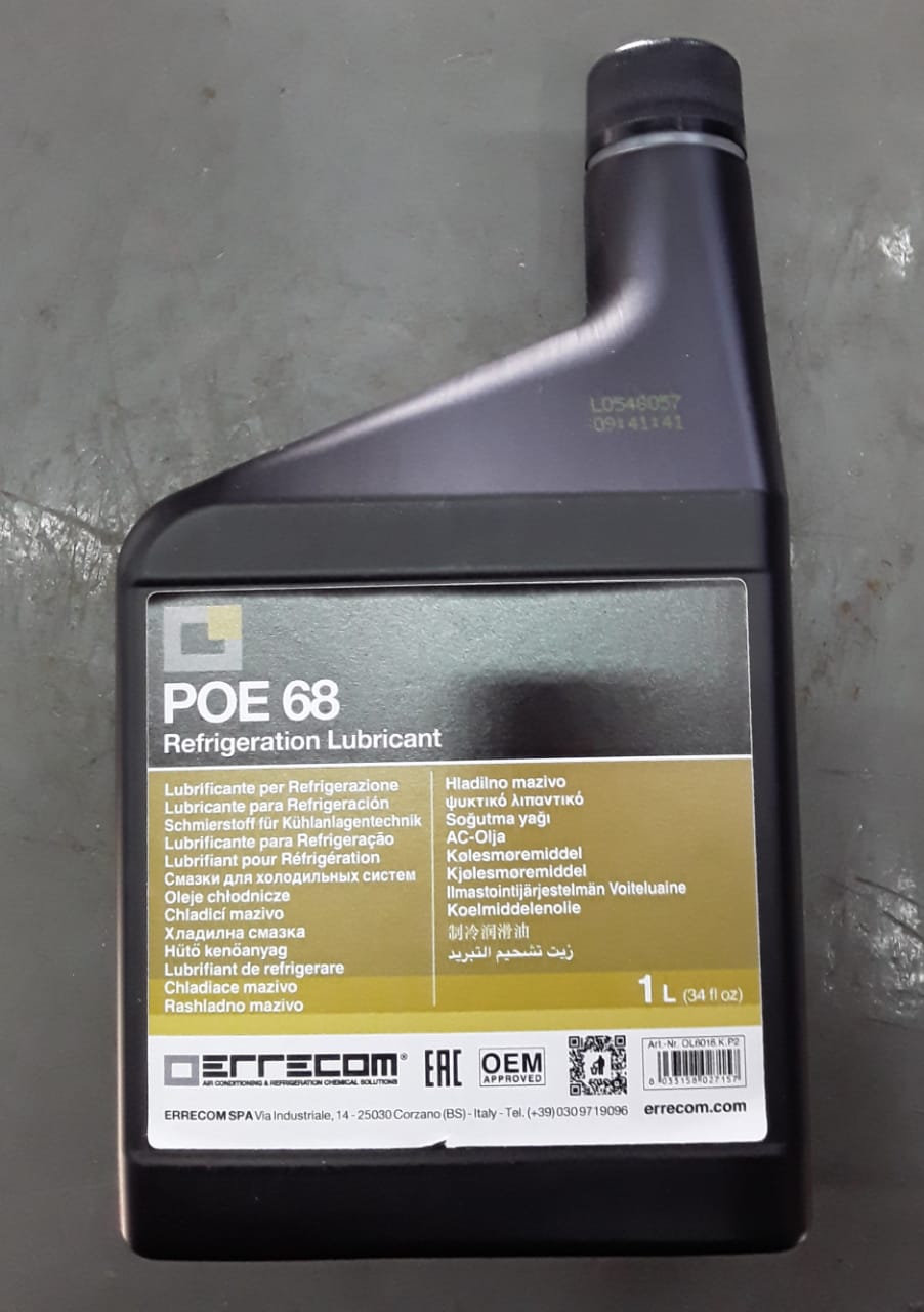 Aceite LR-POE68 para refrigeracion auto