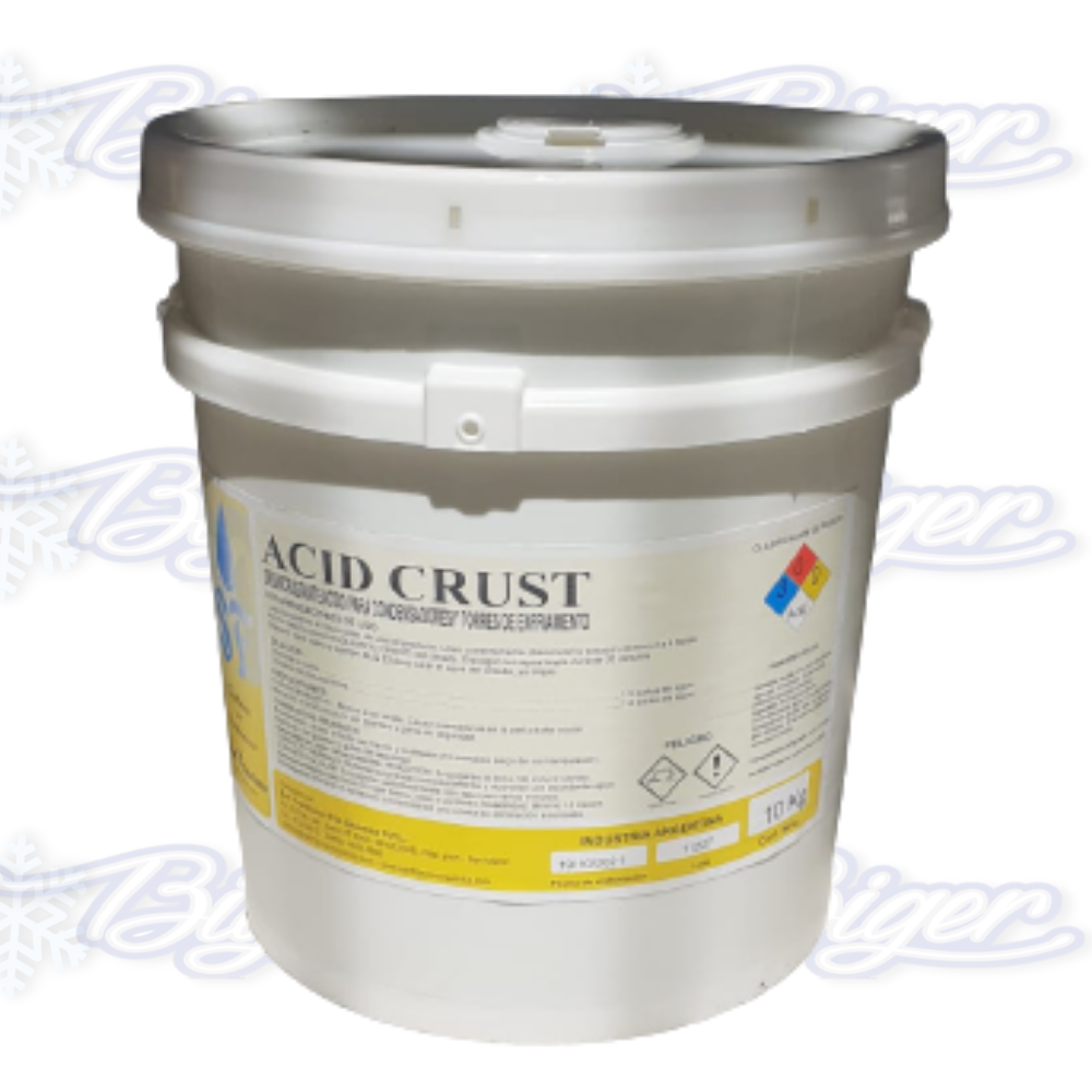 Desincrustante base ácida Acid-Crust (balde x10kg)