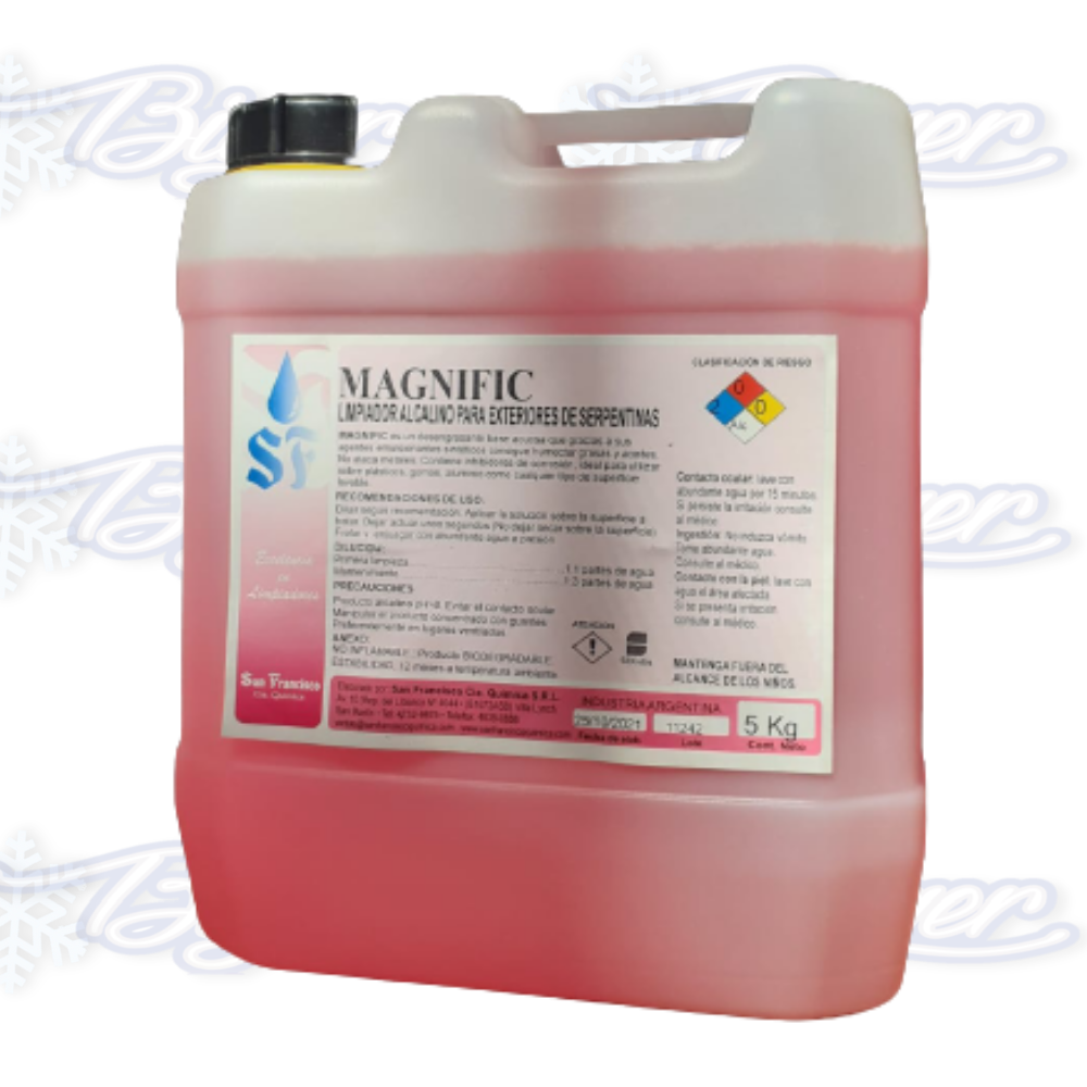 Limpiador alcalino Magnific (bidón x 5kg)