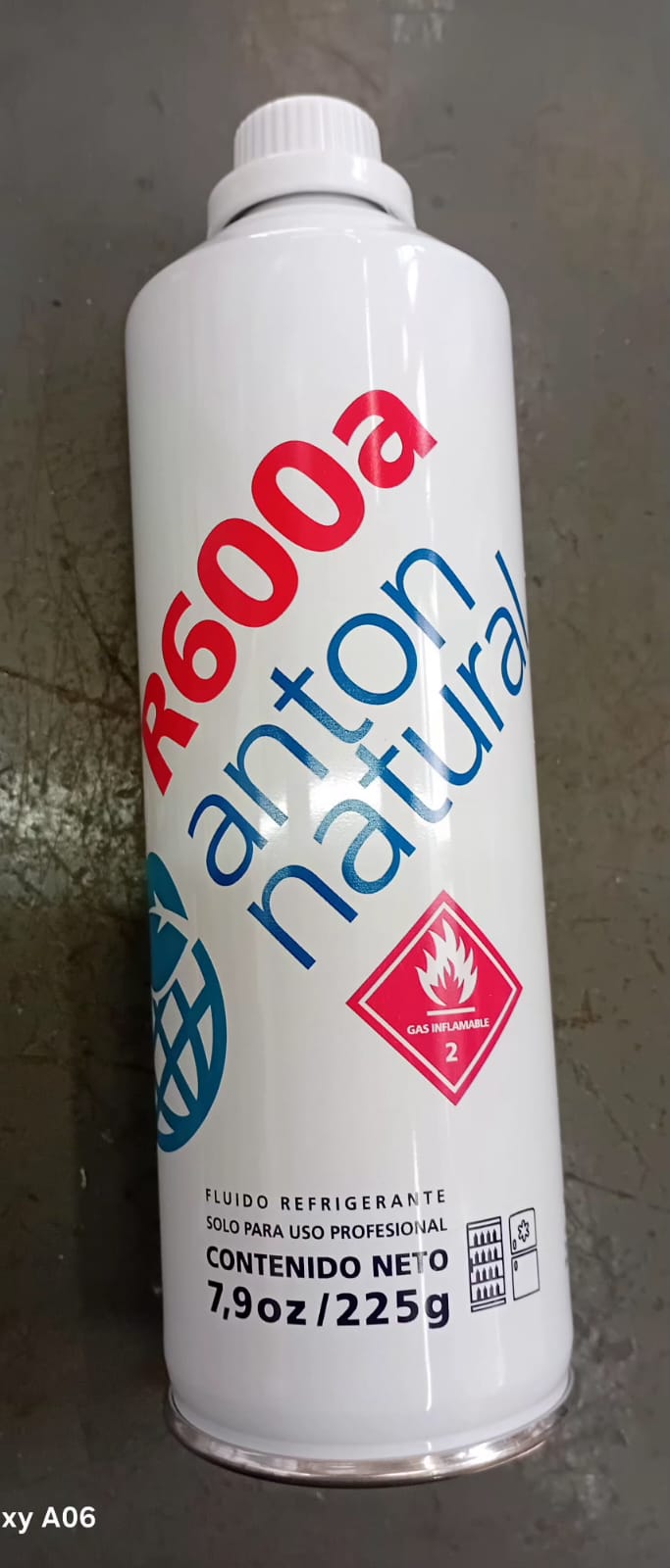 Gas R600 de 225 grs