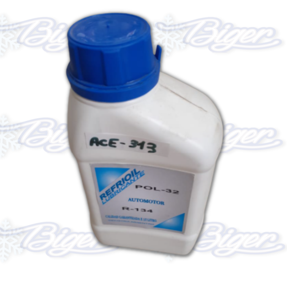 Aceite Refrioil para automotor R134 POL- 32 x1lts
