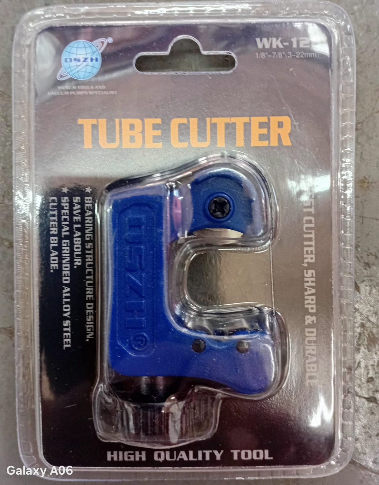 Minicortadora de caño DSZH WK-128--1/8 A 7/8