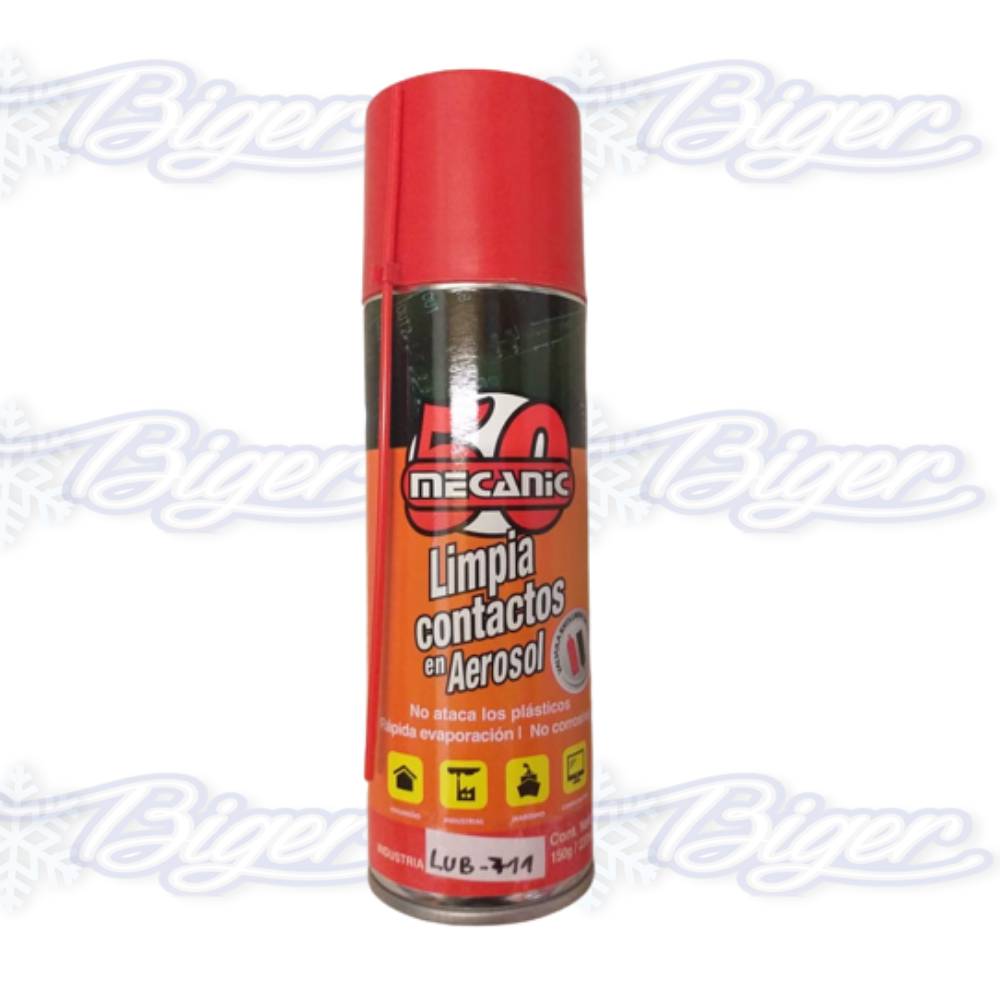 Lubricante limpia contactos en aerosol Mecanic 150gr